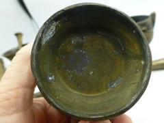 Vintage Coricidin Mortar & Pestle for La Pharmacie Francaise & Louis Dufilho Jr