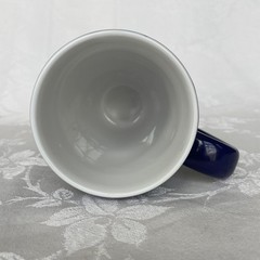Pfizer Pharmaceutical Advertising Coffee Mug Drug Promo Vaccine 18 oz Indigo
