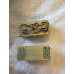 Vintage Eli Lilly Solution Liver Extract Crude apothecary Medicine Box 1942