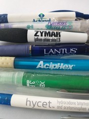 Lot of 10 Pharmacy Drug Representative Pens – Untested- Lot 3
