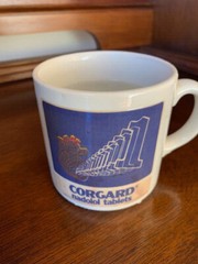 Drug Rep Corgard temperature sensitive coffee cup new, never used.