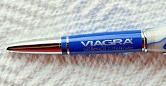 2 Drug Rep Viagra Heavy Metal Pens With A Swirl in the Twist NEW