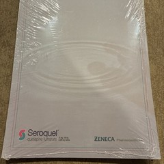 Drug Rep SEROQUEL Collectible STATIONARY RARE Unopened! ZENECA