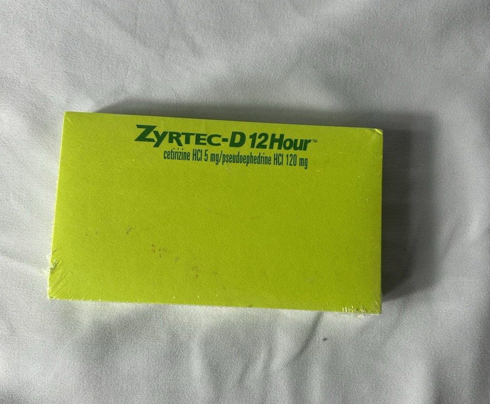 RARE 2006 Zyrtec Flashcards Sealed
