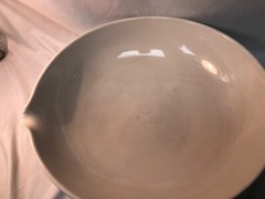 very large Coors Lab Evaporating Bowl 14” porcelain