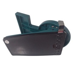 Namenda Memantine HCl Pharma Promo 2-Hole Punch Teal Green Sunburst Logo Vintage