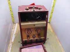 Vintage Maico F-1 Tube Audiometer Precision Hearing Test Instrument {GREY SHELF}