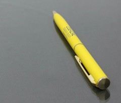 Rare Thin Yellow Colazal Metal PEN Drug Rep Pharmaceutical Promo Advertising
