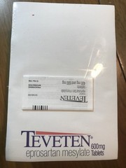 Teveten Note Pad Pharma Advertising Rep Logo New Sealed