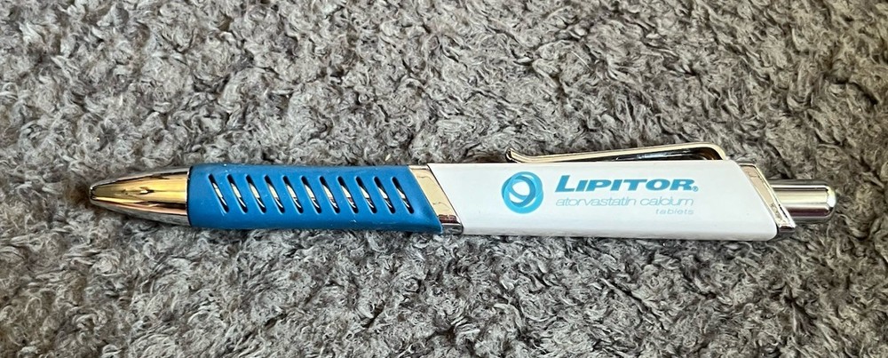 Lipitor Caduet Pharmaceutical Drug Rep Pen Collectible