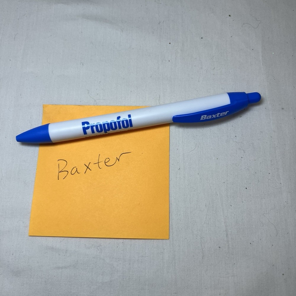 Rare Propofol PEN Drug Rep Pharmaceutical Promo Advertising BIC Wide Body