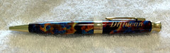 Diflucan Multicolor Floral Pharmaceutical Promo Pen**WORKS!**