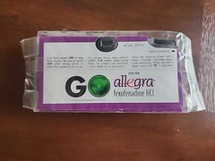 Allegra Pharmaceutical Advertising Disposable 35mm Camera W/ Flash 24 EXP NEW