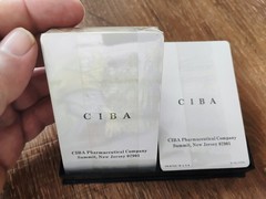 VTG 1966 Ser-Ap-Es Playing Cards Set SEALED NOS Drug CIBA Pharma Promo Medical