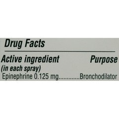 Primatene MIST Epinephrine Inhaler 0.125mg 160 Sprays OTC Asthma Relief – 2 Pack