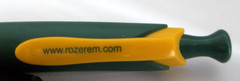 Rozerem Ramelteon Promotional Plastic Pen – Long Tapered Body Large Clip