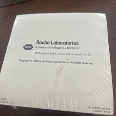 Rare Roche Laboratories Versed Note Pad Block Sealed New Pharmaceutical Promo
