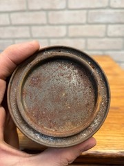 Vintage Chemline Copperas Granular Drug Store Jar Can w/ Contents