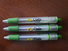 CIALIS PEN Promotional Promo Pharmaceutical Pharma Drug Sales Rep Set Of 3 VNTG