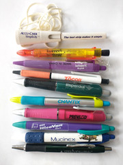 Lot of 10 Pharmacy Drug Representative Pens – Untested- Lot 5