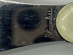 Tums “Rare” Advertising Letter Opener, Knife & Pharmacy Pill Counter
