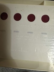 Aricept Drug Rep Pharmaceutical Promo 1 Week Plastic Pill Case organizer Box NOS