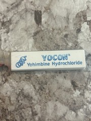 Vintage Yocon Yohimbine Hydrochloride Mail Letter Opener Drug Rep Advertising