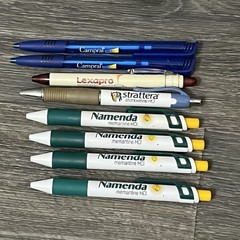 Lot of 8 Namenda Lexapro Campral PENS Drug Rep Pharmaceutical Promo Advertising