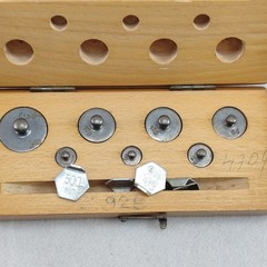 Vintage 1980s APOTHECARY Pharmacy Weights and Scales Set USSR devices