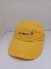 Rare Astra Zeneca Pharmaceutical Promo Hat One Size Adjustable Embroidered