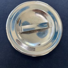 Vollrath Stainless Steel Canister 5″x4″ Vintage Medical with Lid 8801