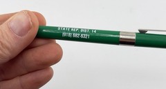 Lot of 2 Vintage John Monks State Rep Dist 14 Campaign Advertising Pens Okla