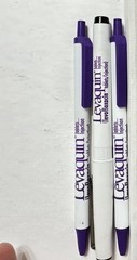 LOT OF 3 LEVAQUIN Drug Rep Advertising Pen Pharmaceuticals Collectable Pharma Rx