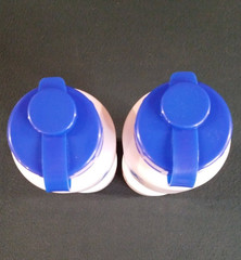 NOS Vintage 1980’s Pharmaceutical Promo Vicodin ES Water Bottle Dumbbells