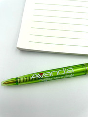 VTG Avandia Green Drug Rep BIC Pen & Post-It Notepad Drug Rep Pharma Bundle