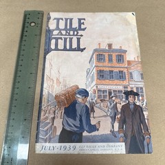 Tile And Till Magazine Eli Lilly And Company July 1939 Indianapolis Indiana