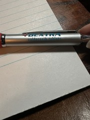 BEXTRA CELEBREX Medical Drug Rep Pharmaceutical Pen HeavyMetal Collectible