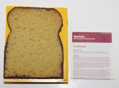 pharmaceutical advertising promo Vectrin foam sandwich Parke Davis