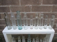 25X CHEMIST MEDICINE MEDICAL HOSPITAL GLASS UTILITY POTION PHARMACY VIAL BOTTLES