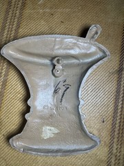 Vintage Sexton Metal Mortar and Pestle Pharmacy Sign Plaque 7″ X 6″