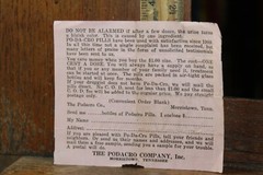 1930’s Order Blank Podacro Patent Medicine Morristown Tennessee