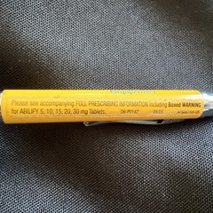 Abilify Aripiprazole Pharmaceutical Advertising Drug Rep Pen – Works