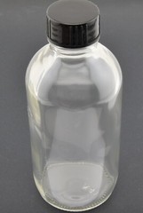 Glass Bottle with Lid Approx 4-3/4″ Tall 4 Ounce