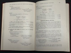 VTG Pharmaceutical Calculations, Bradley & Gustafson 1949 Hard Cover READ