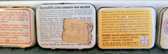 Vintage Pharmacy-Medicine Advertising ASPIRIN tins 13 pcs