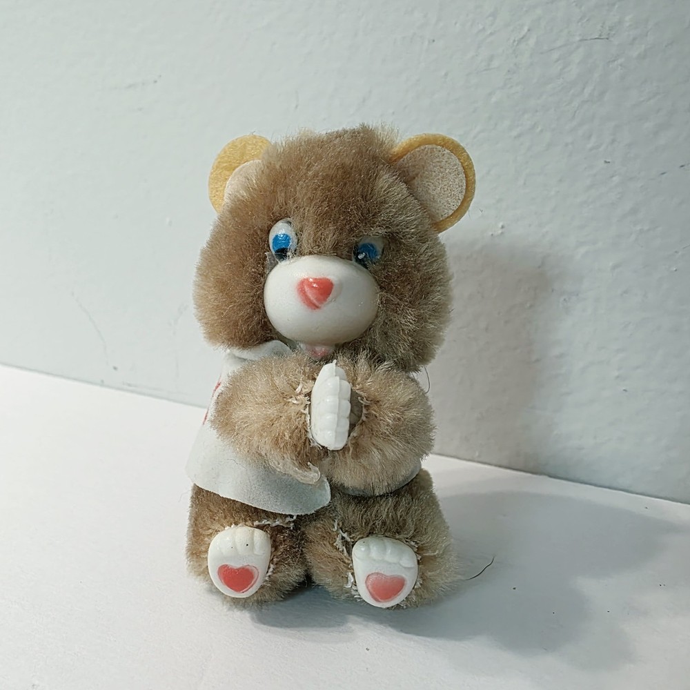 Vtg Augmentin Brown Teddy Bear Pharmaceutical Advertising Specialty Promo