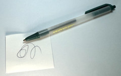 RARE NORVIR (HIV / AIDS MED) PHARMACEUTICAL DRUG REP PEN – BIC BRAND – WRITES!