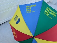 Vintage Alka – Seltzer Rainbow Umbrella Pharmaceutical Miles Labs Advertising