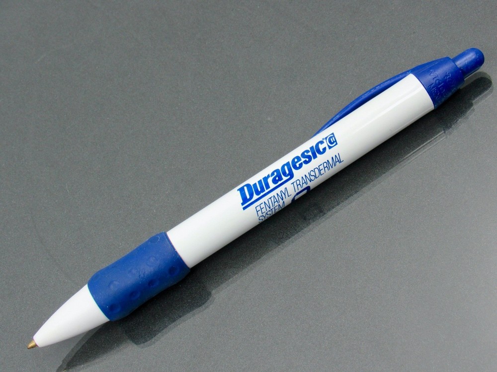 Duragesic Fentanyl CII PEN Drug Rep Pharmaceutical Promo Medical Advertising BIC
