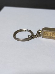 Vasotec Enalapril Maleate MSD Drug Pharmaceutical Representative Keychain Gold